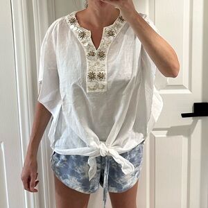 Chico’s Linen Top NWT